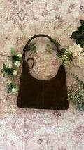 Myra Juniper Trail Genuine Suede Bag