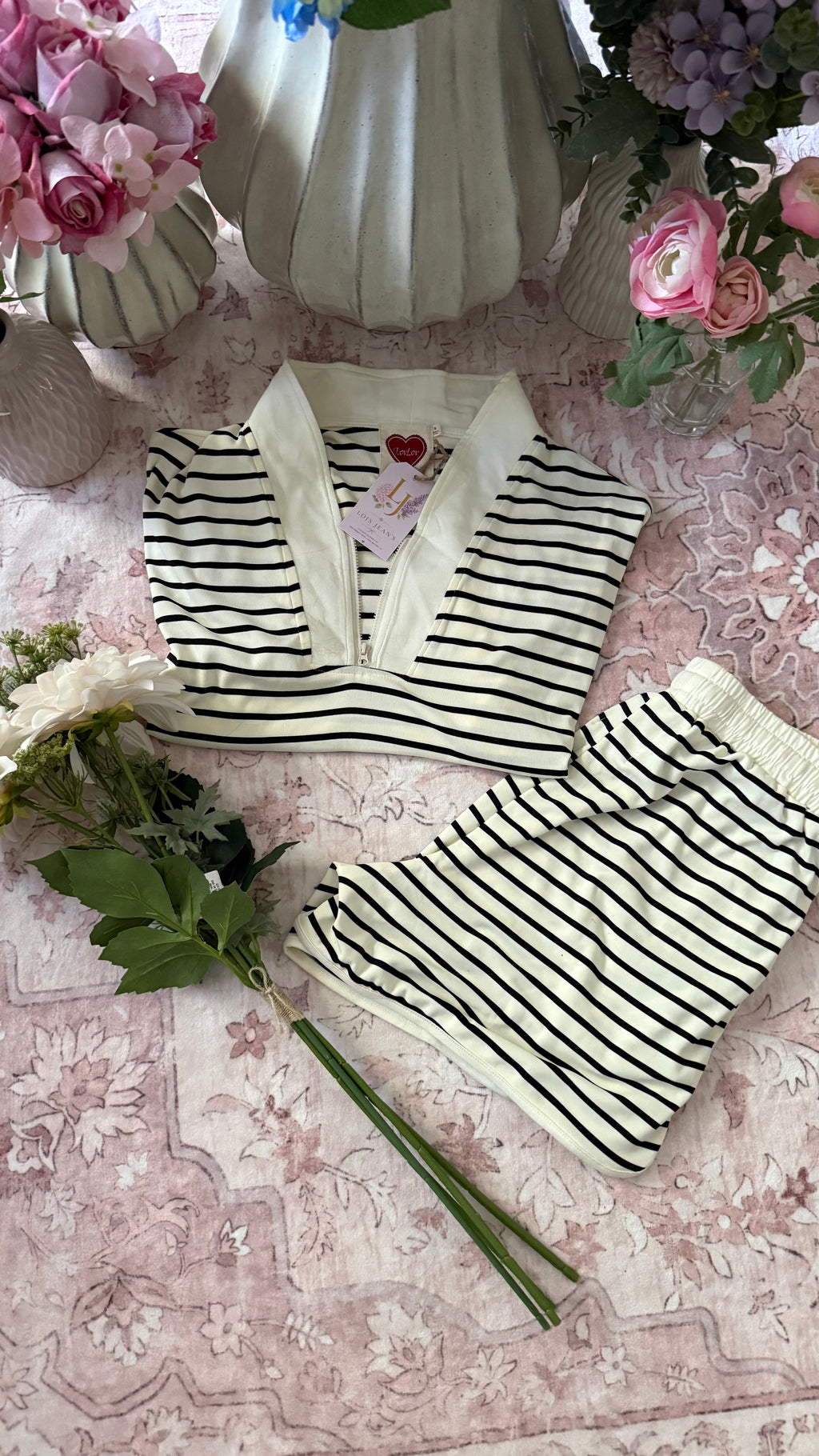 Soft Luxury Two Piece Shorts Set