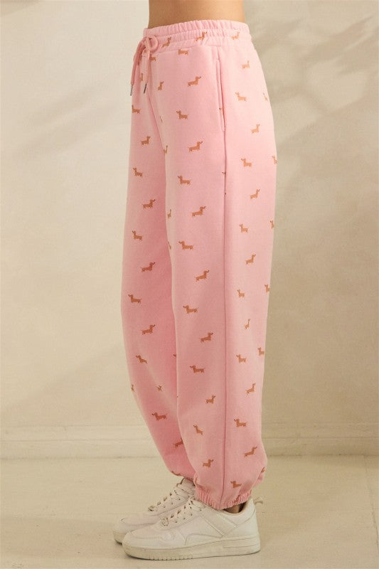 Dashing Dachshund Lounge Pants