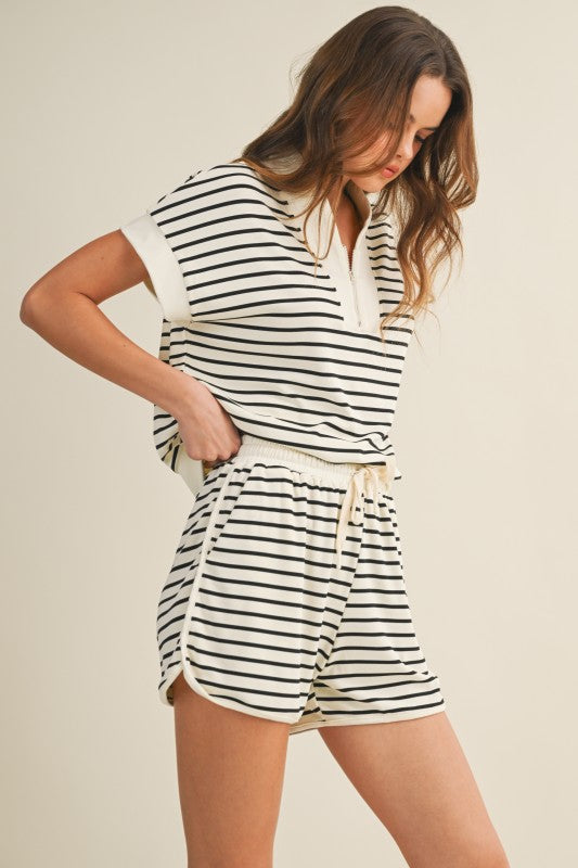 Soft Luxury Two Piece Shorts Set