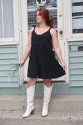 Sweet Serenity Lace Trim Mini Dress