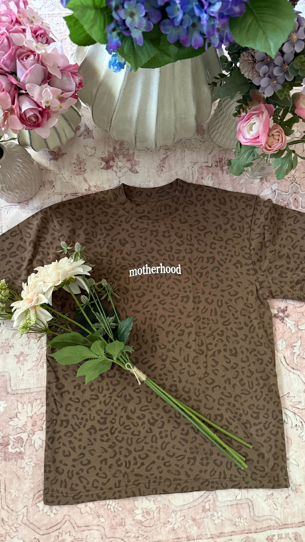 Motherhood Leopard Tee
