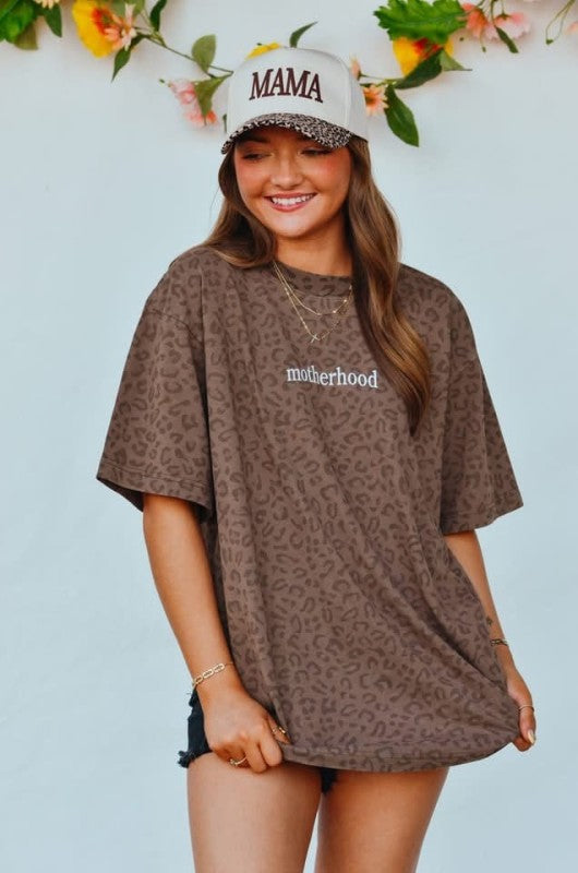 Motherhood Leopard Tee